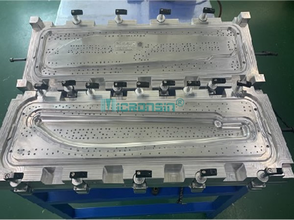 Mercedes Benz car laminated aluminum mold